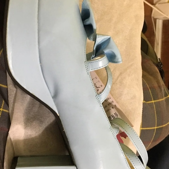 Japanese Baby Blue Lolita dress shoes - Picture 6 of 8